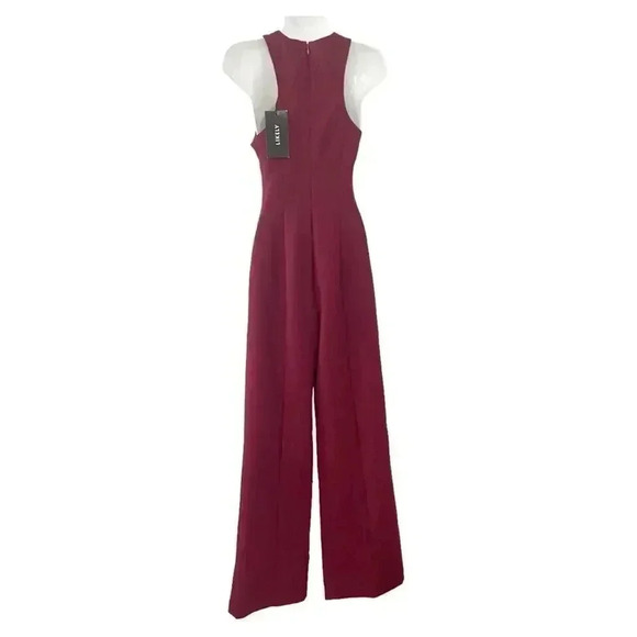 NWT Likely Dash Wide Leg Jumpsuit Rhubarb size 2 - Picture 6 of 10